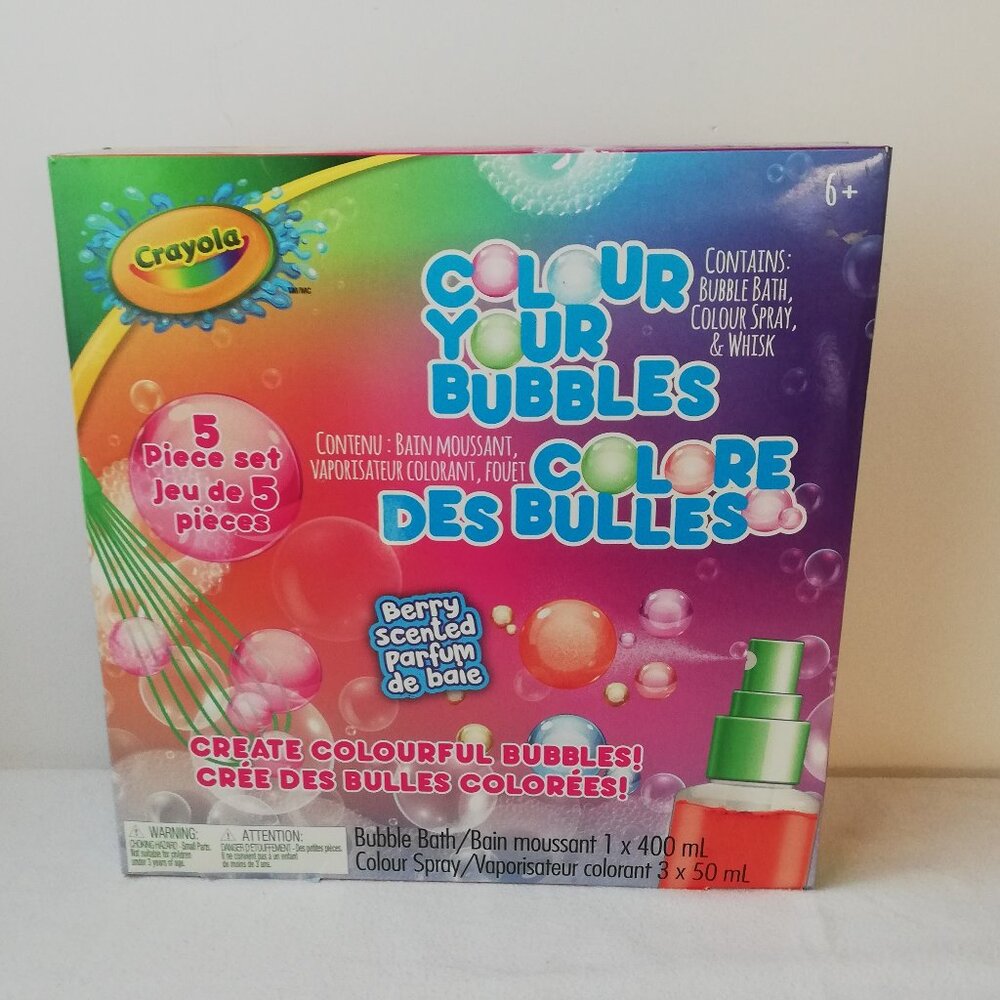 Crayola & Hallmark Colour Your Bath Bubbles 2019